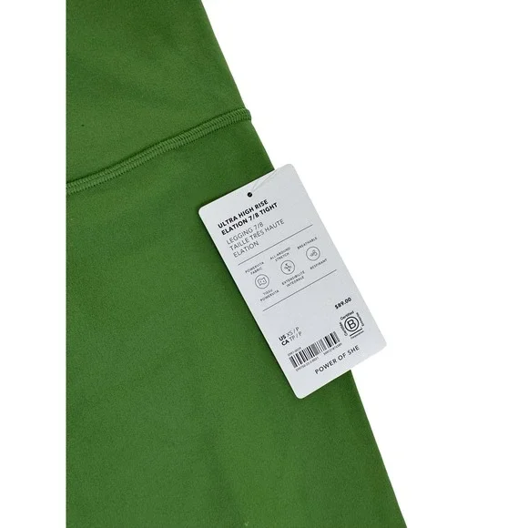 Athleta Ultra High Rise Elation 7/8 Tight Size XS 22 inch length - Picture 3 of 5